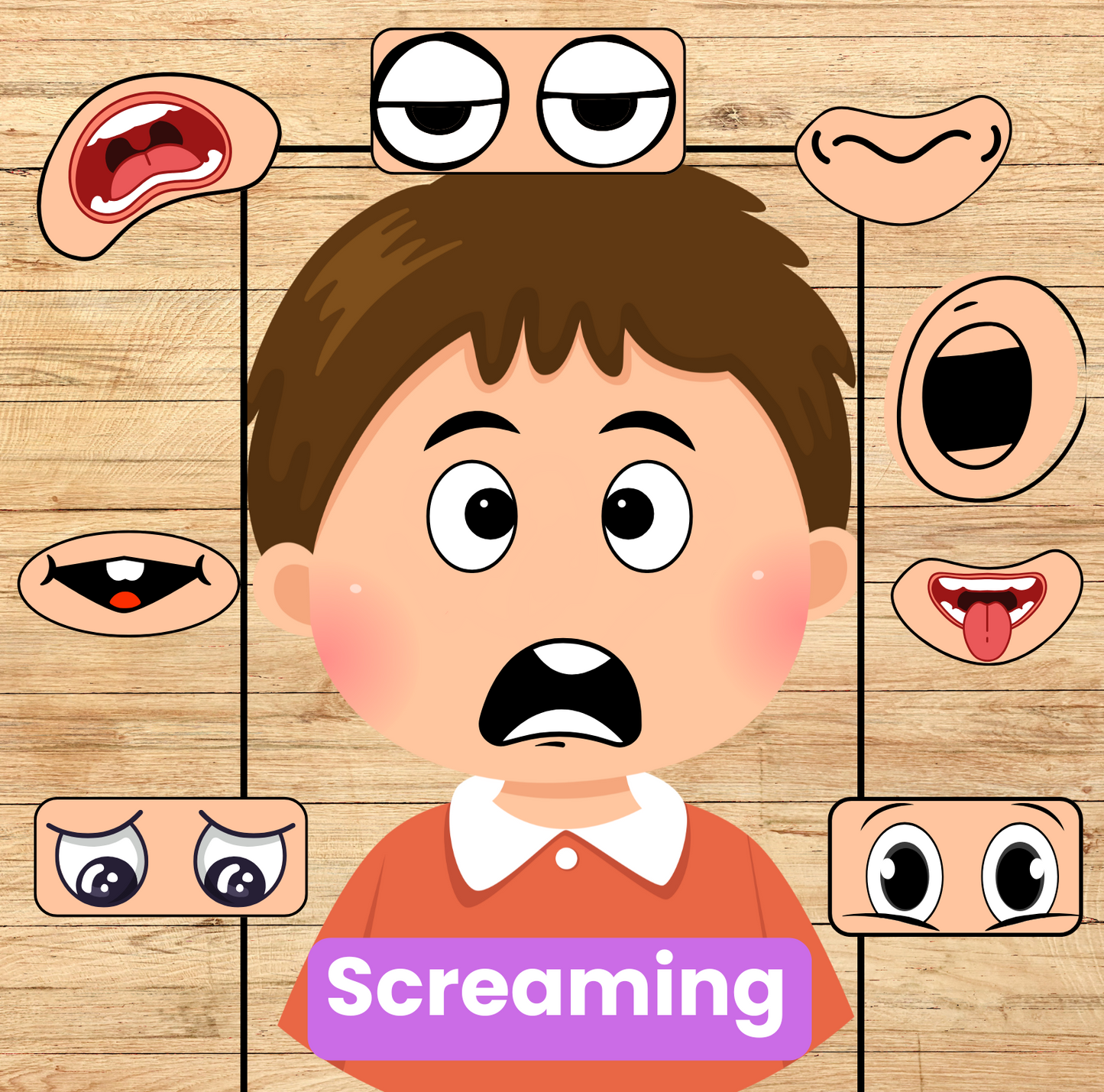 My Emotions Adventure – Printable Feelings Activity for Boys